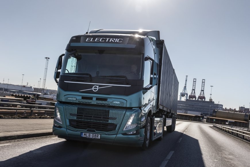 VOLVO RECEIVES RECORD ORDER FOR UP TO 1,000 ELECTRIC TRUCKS